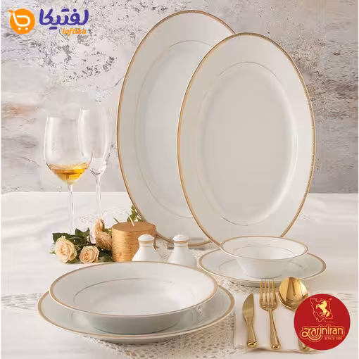 سرویس سپینود چینی زرین شهرزاد 6 نفره 35 پارچه