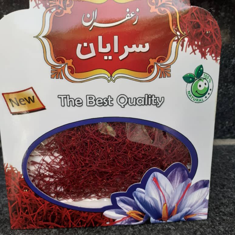 زعفران سرگل درجه 1 سرایان .یک مثقالی