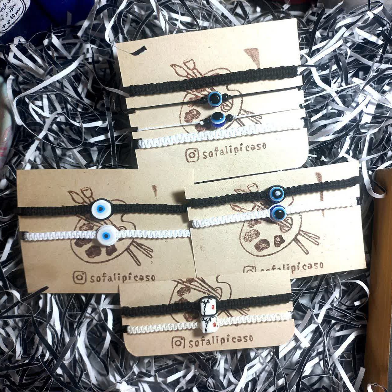 پک دستبند ست چشم نظر