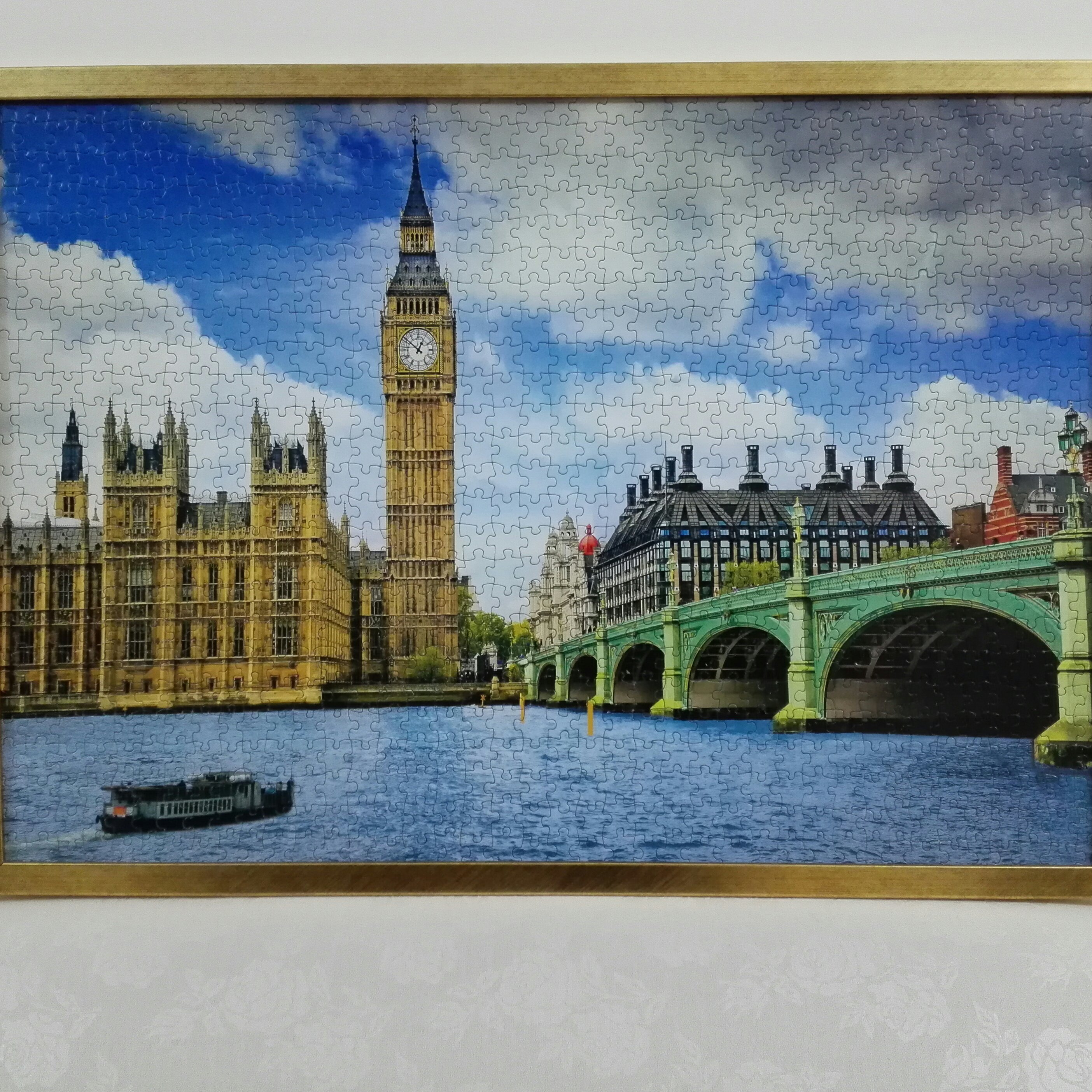 تابلو پازل 1000 تکه طرح بیگ بن لندن در ابعاد 50 *70 سانت