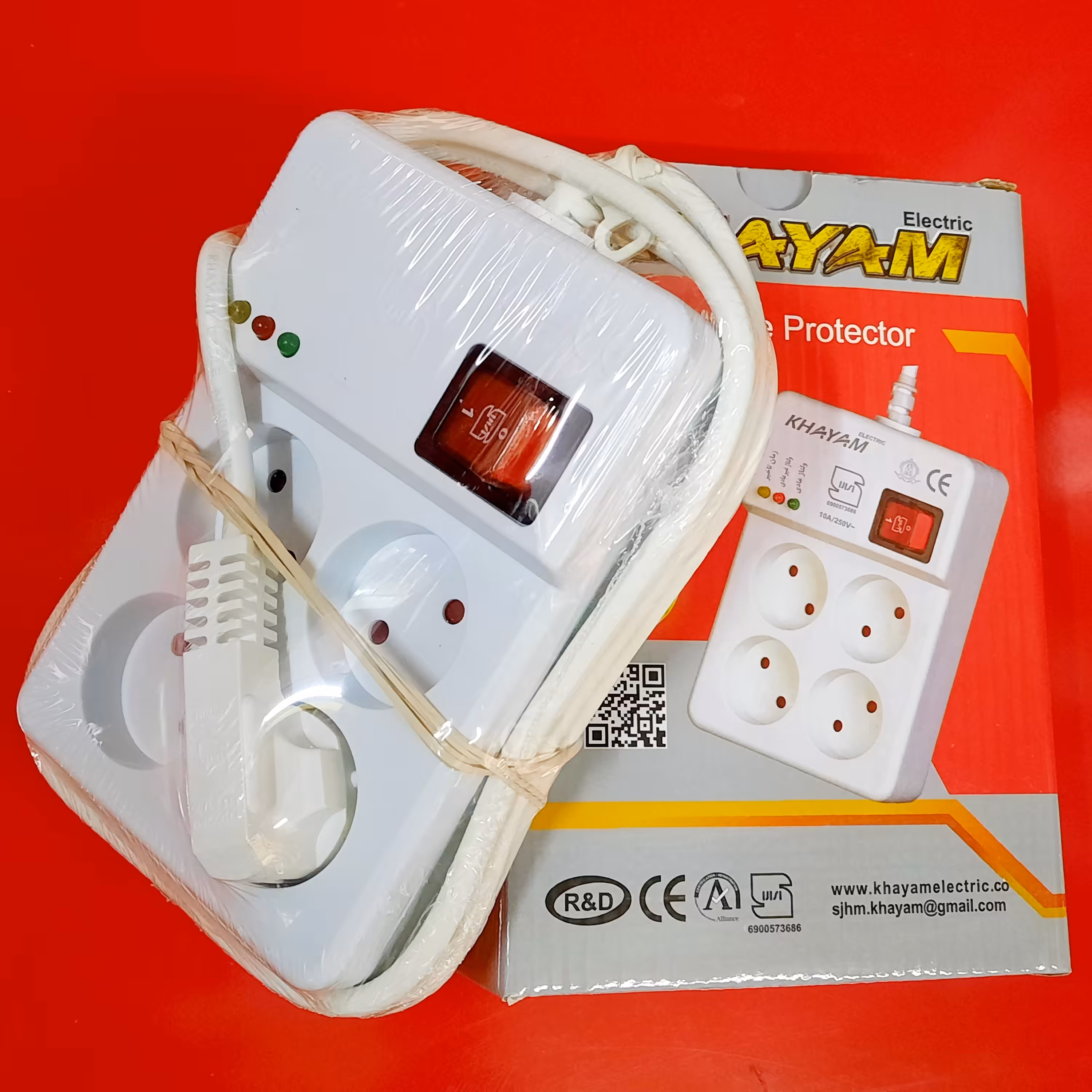 محافظ صوتی و تصویری چهار خانه خیام الکتریک 