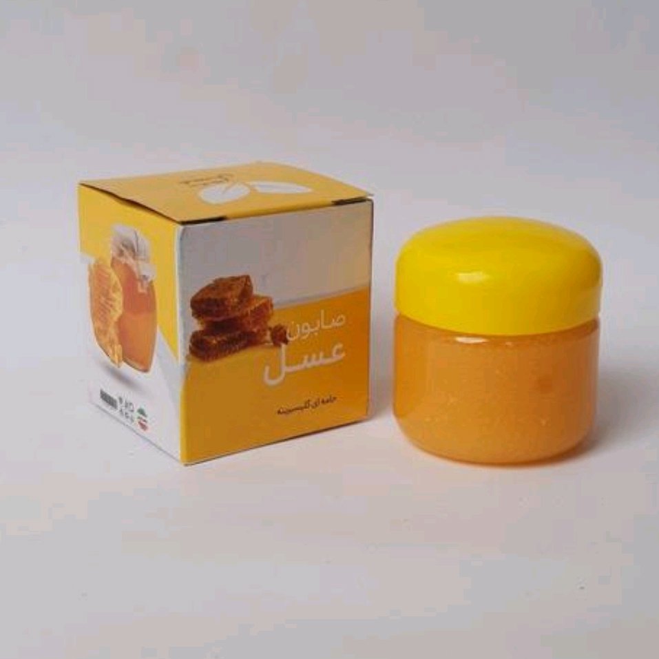 صابون عسل و ژل رویال (ژله ای گلیسیرینه) صورت