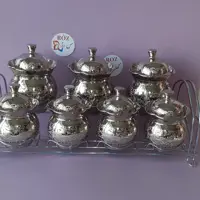 پاسماوری مسی 7 تایی زنجان دوطبقه روکش کروم .نانو، ارسال رایگان