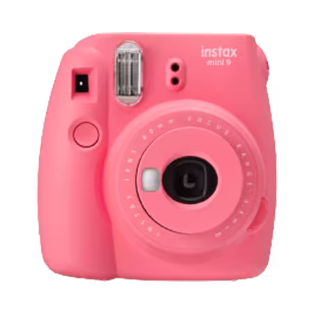 دوربین چاپ فوری فوجی فیلم Instax Mini 9 (صورتی پر رنگ)