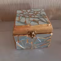 جعبه های کادویی کریستال و ضد آب شده با روکش داخلی مخمل مشکی