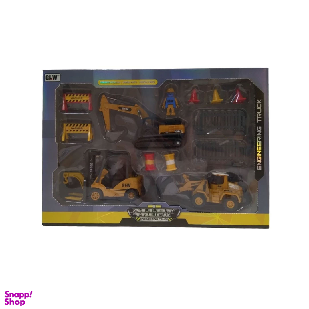 کیت ماشین بازی مدل راهسازی