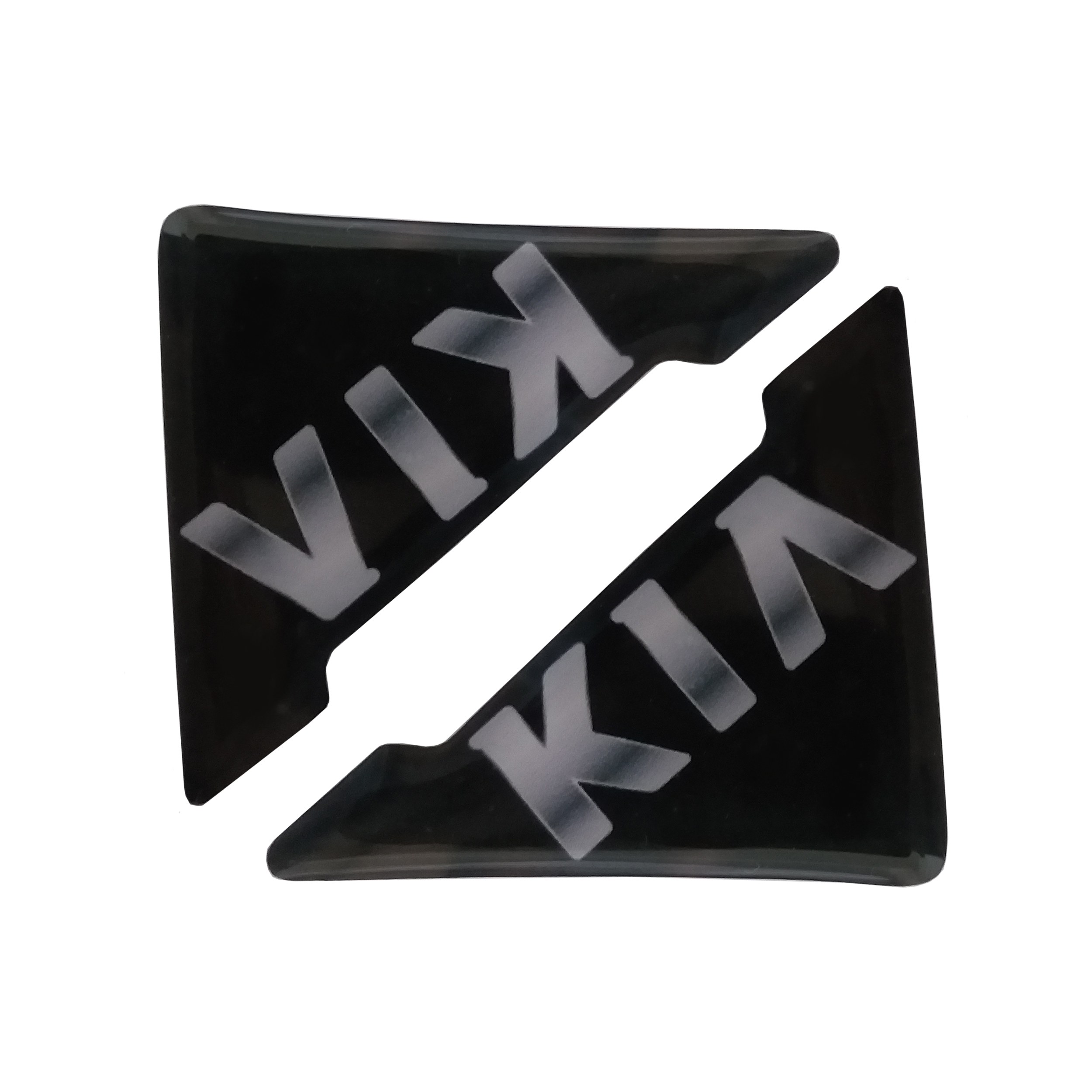 برچسب ضربه گیر خودرو آراکس یدک مدل KIA-AY-3543 بسته 2 عددی