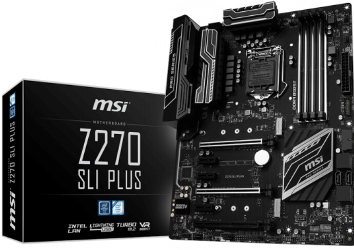 مادربرد ام اس آی مدل زد 270 اس ال آی پلاس