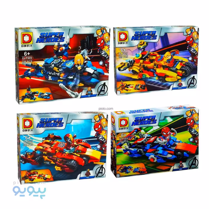 لگو ماشین کاپیتان مارول آیتم DLP 909 تک و عمده