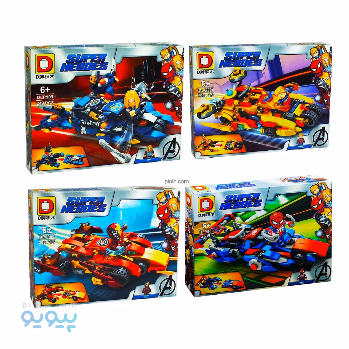 لگو ماشین کاپیتان مارول آیتم DLP 909 تک و عمده