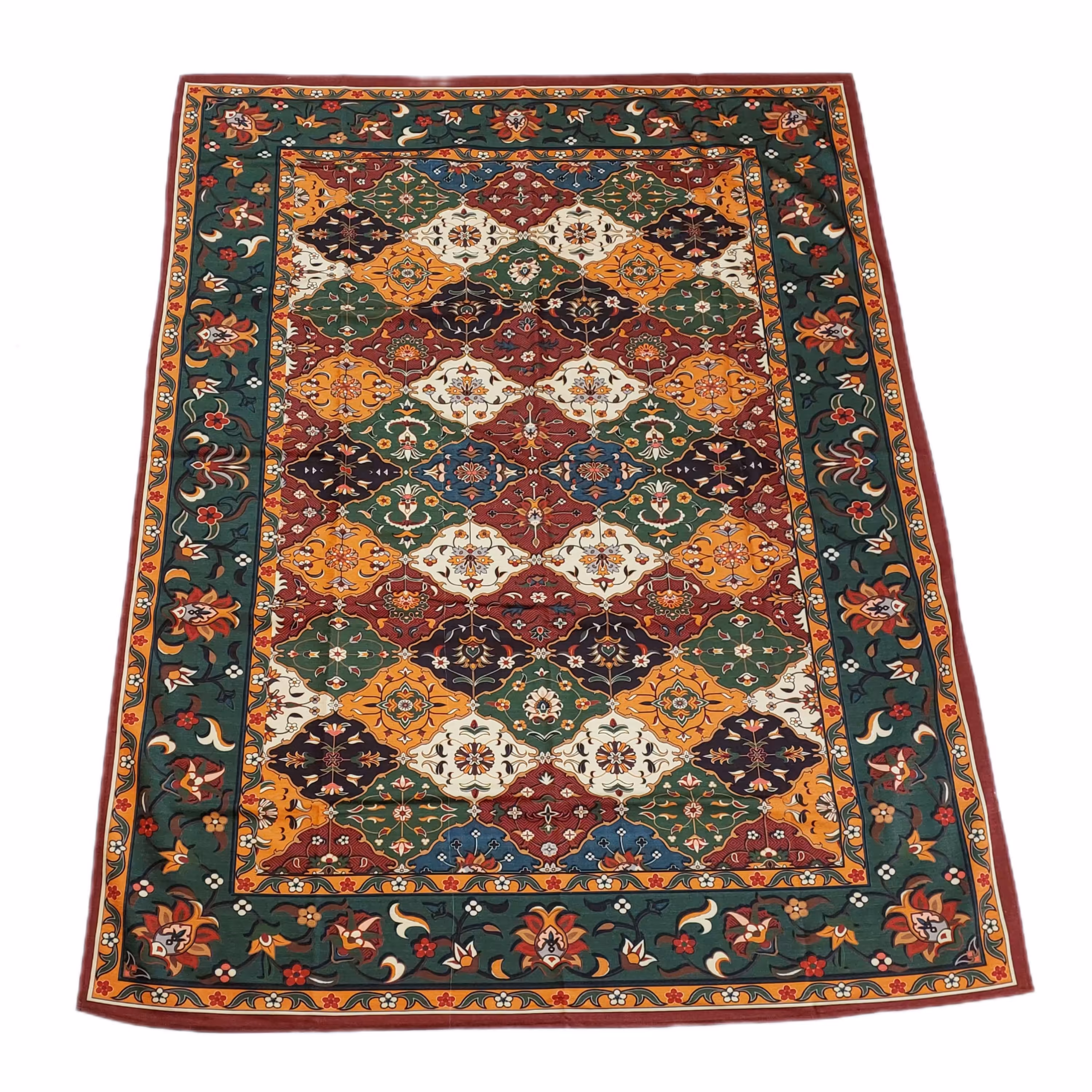 رومیزی و زیرانداز مخمل چاپی ابعاد 200 در 135 