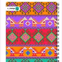 دفتر 80 برگ زیماژ کد 33425

