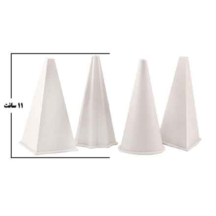 قالب شمع چهار تایی فانتزی ارتفاع 11 سانت