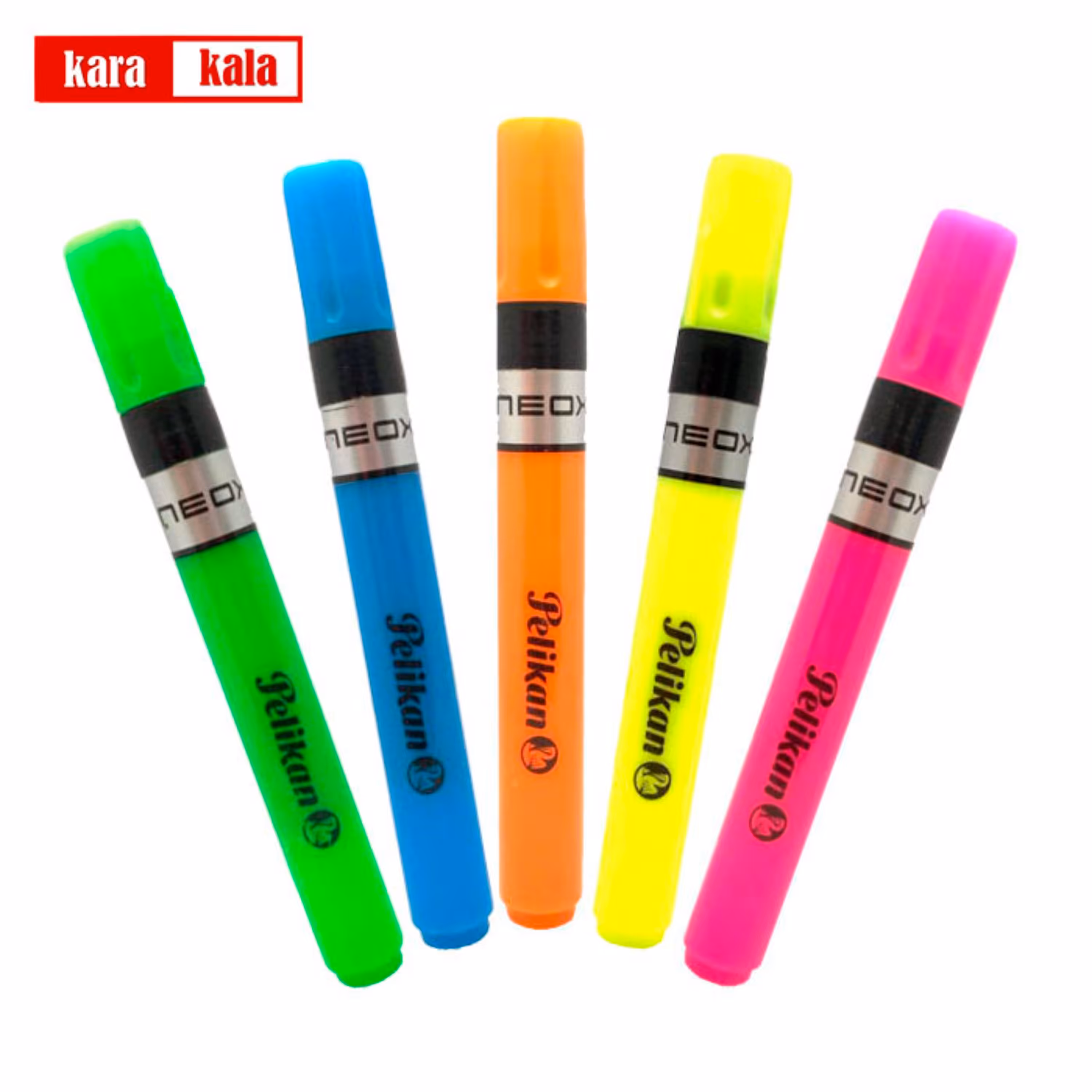 ماژیک هایلایت پلیکان کد MA-12 بسته 5 عددی