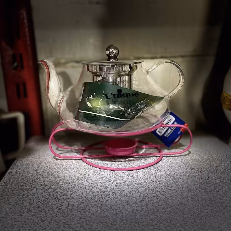 وارمر فلزی رنگی با جاشمعی   مناسب برای انواع قوری 