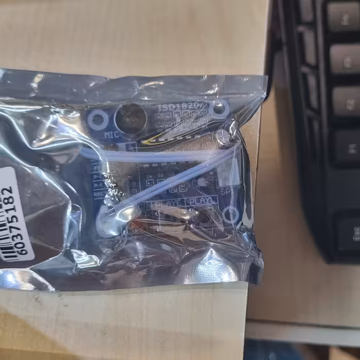 ماژول ضبط و پخش صدا همراه بلندگو ISD1820