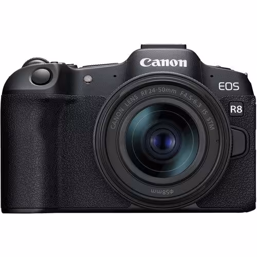 دوربین بدون آینه کانن Canon EOS R8 Mirrorless Kit 24-50mm IS STM