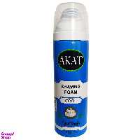 فوم اصلاح آکات (Akat) مدل Cool حجم 225 میلی‌ لیتر