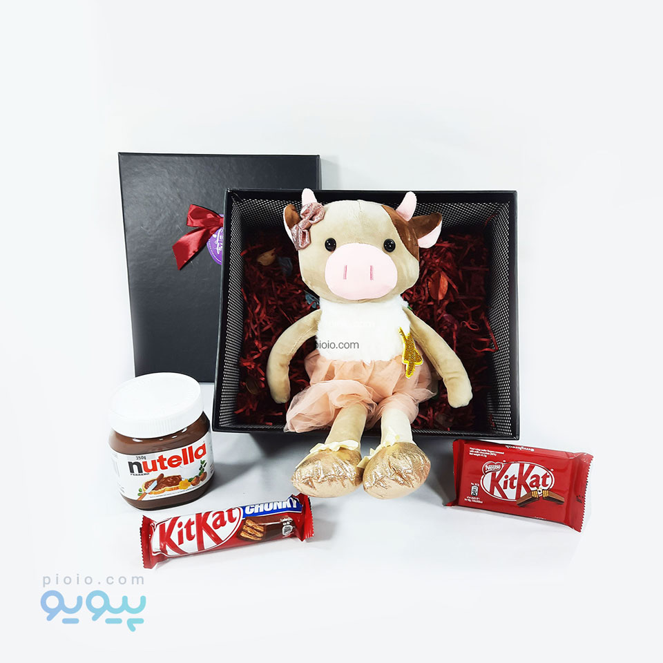 هدیه ولنتاین با عروسک خوک شاخدار