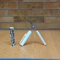 قیچی قلمی غلاف دار فنر دار فانتزی 