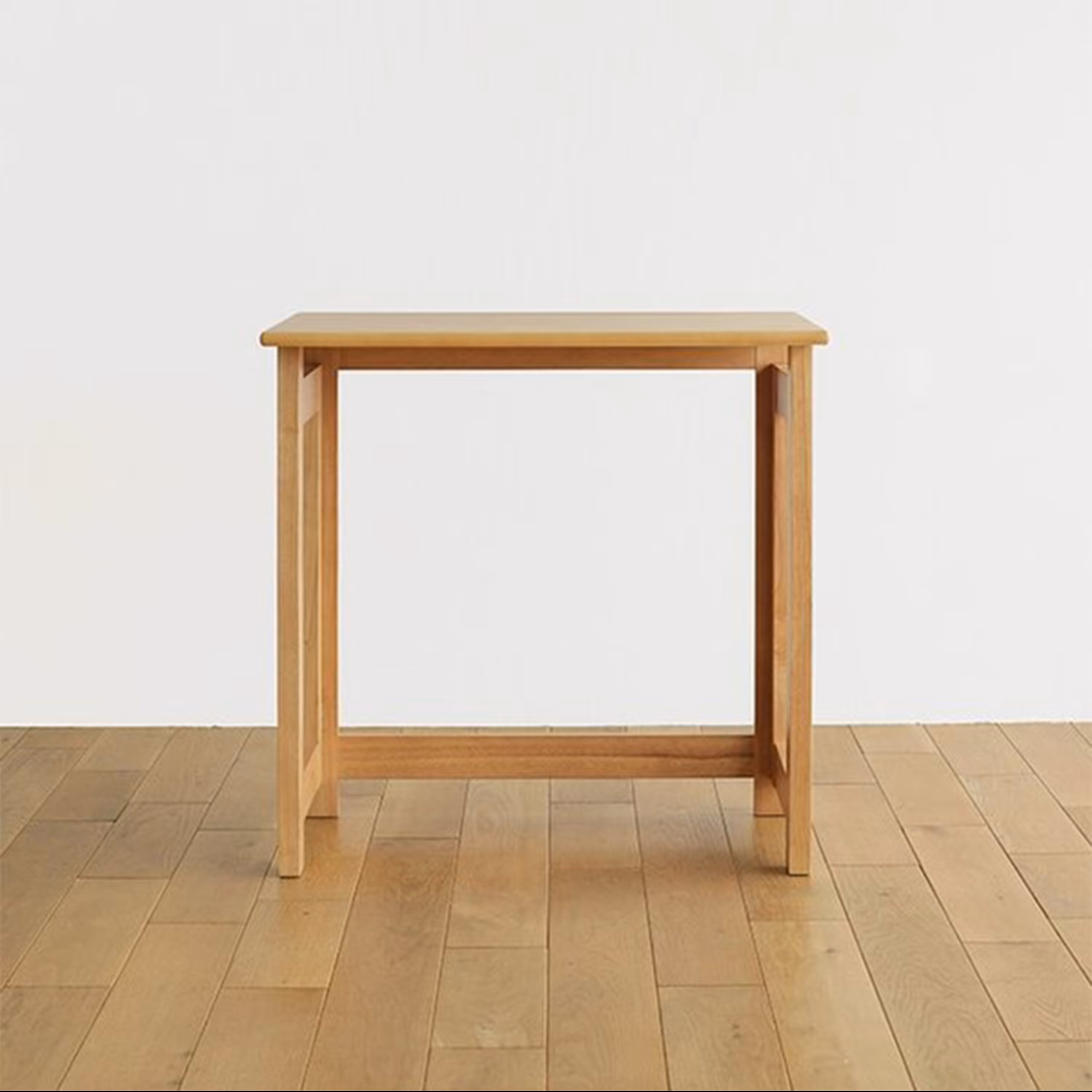 میز تحریر تاشوی ابرا (کم جا) - ملامینه - رنگ کاراملی - سری 1400