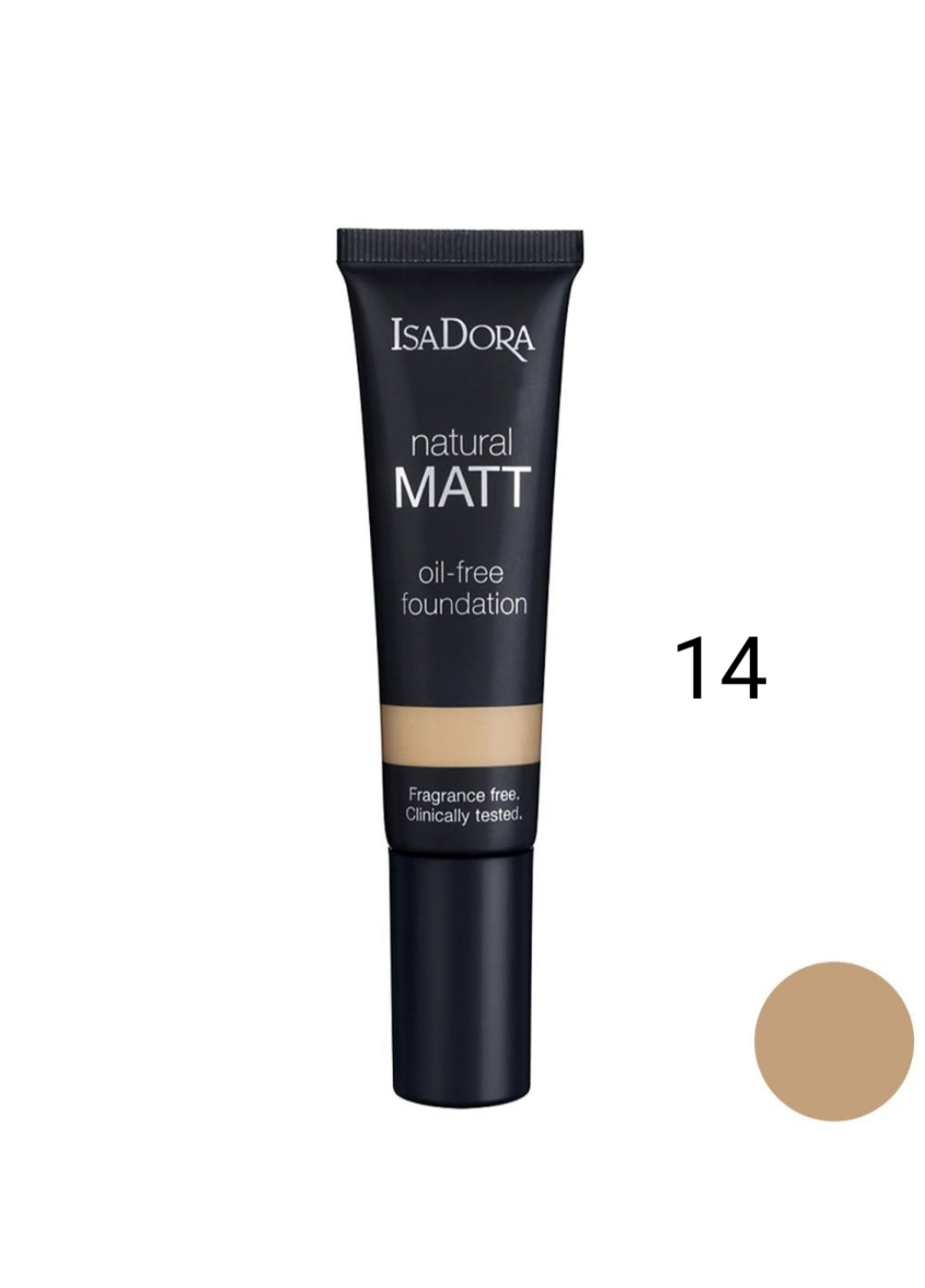 کرم پودر ایزادورا ش14 نچرال مات