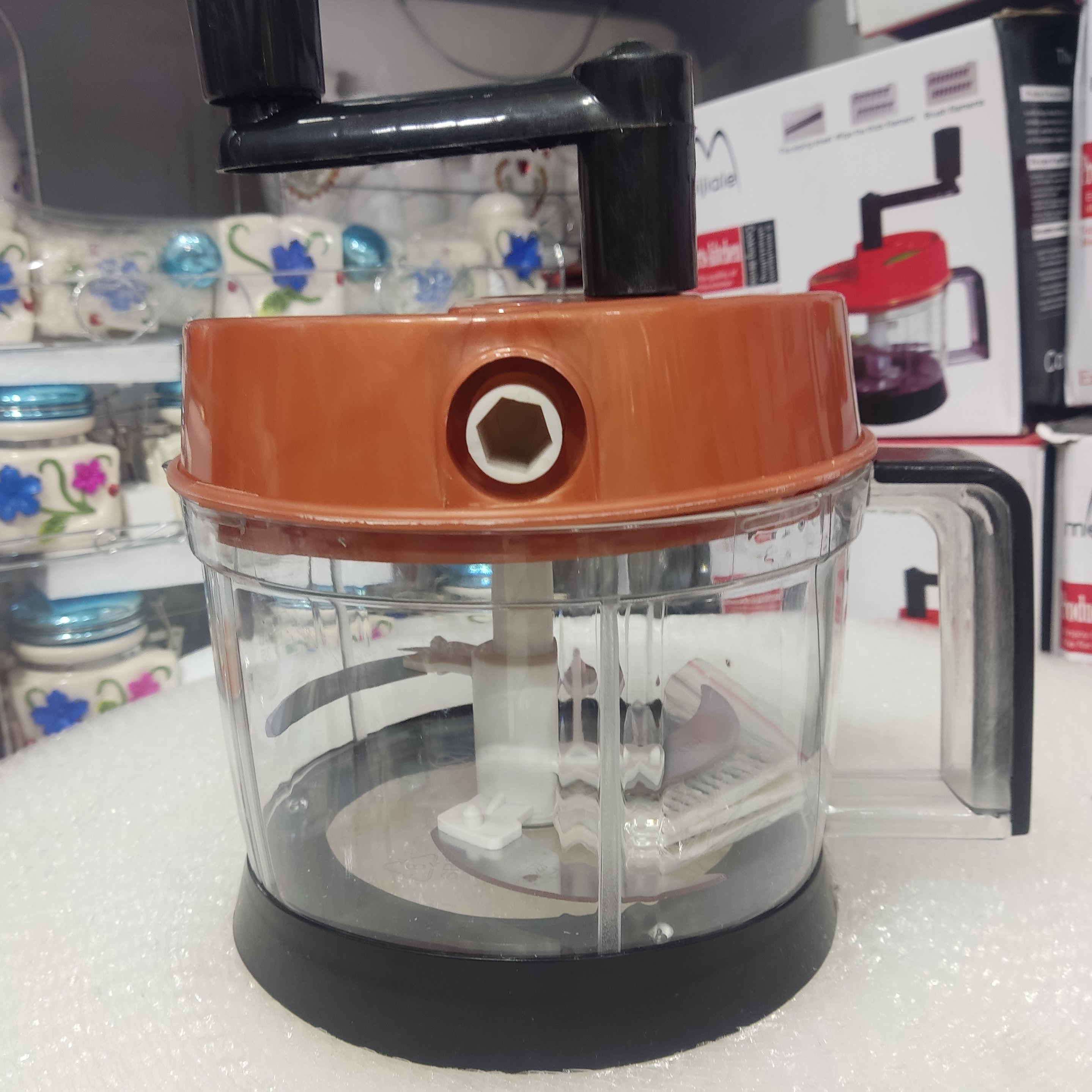 خردکن دستی پلاستیکی خارجی 