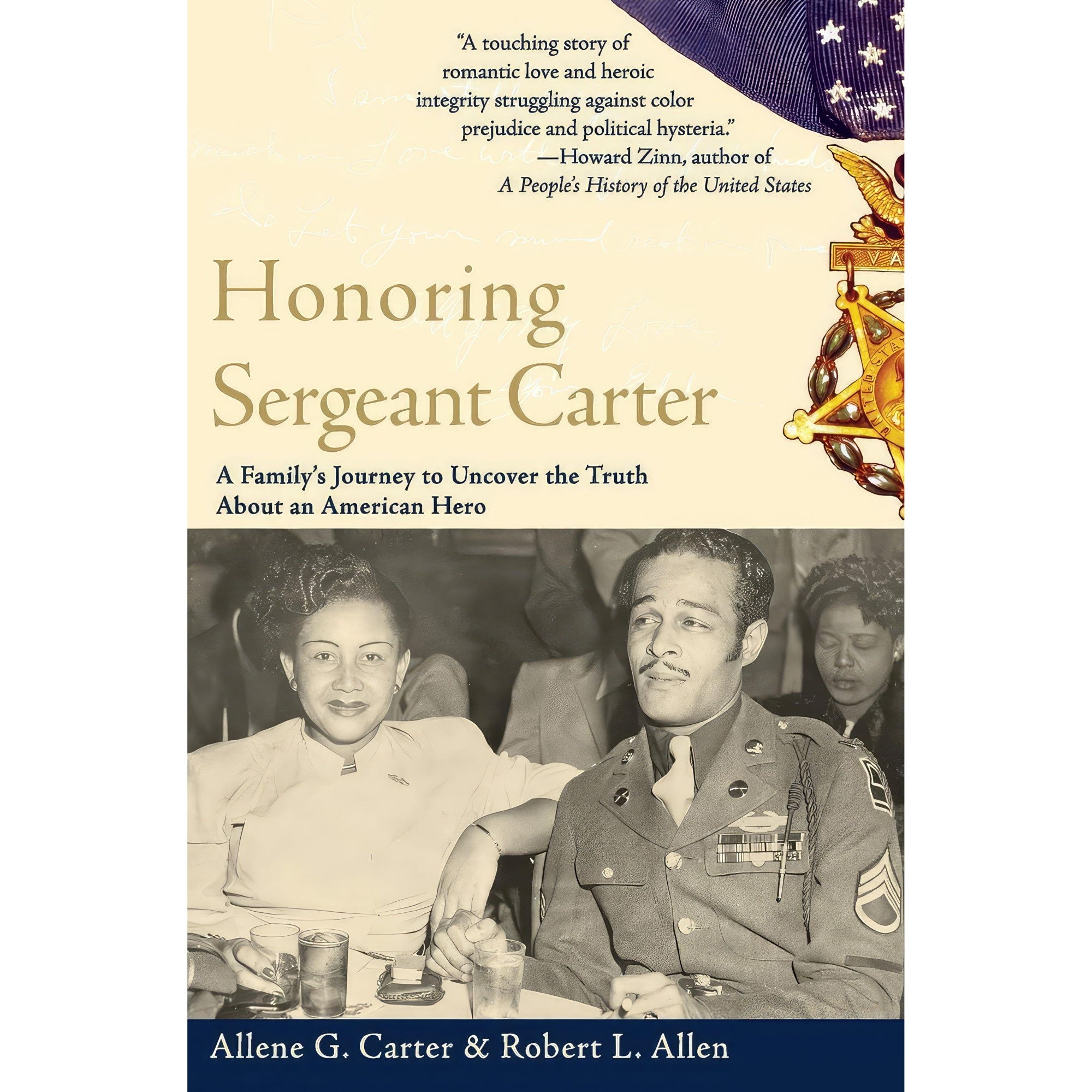 کتاب زبان اصلی Honoring Sergeant Carter اثر Allene CarterRobert L Allen