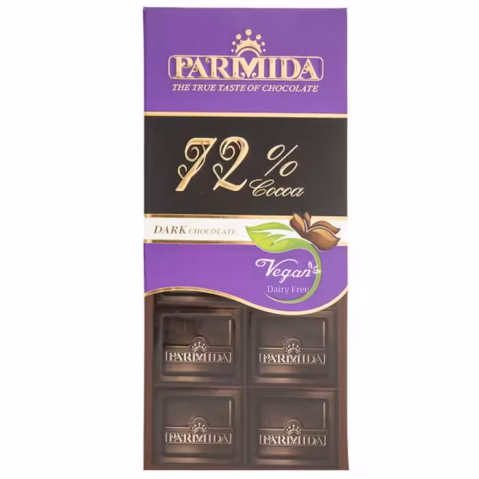 شکلات 72 درصد پارمیدا 80 گرم