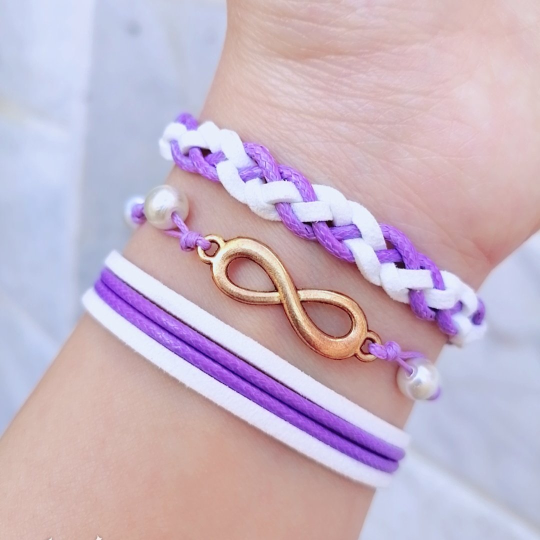  دستبند دست ساز یاسی نگاراا