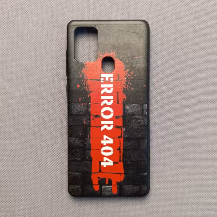 گارد - کاور - قاب طرح Error 404 مناسب برای سامسونگ Galaxy A21S (a21s)