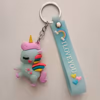 جاکلیدی جا کلیدی دسته کلید طرح 1 جاکلید سیلیکونی جاکلید  یونیکورن