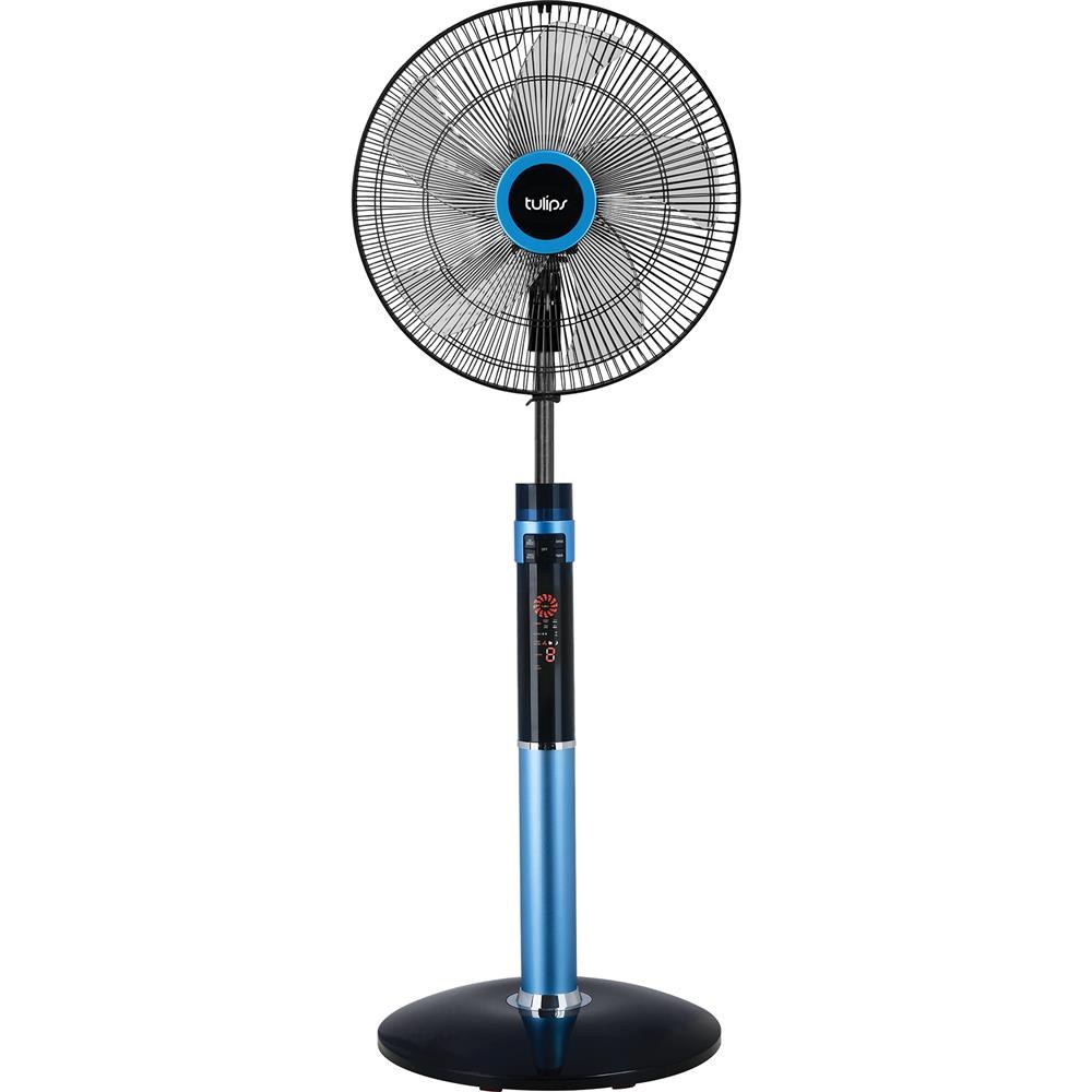 پنکه ایستاده SF-404 R - تولیپس tulips مشکی آبی