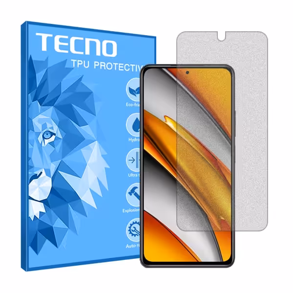 گلس شیائومی Poco F3 مدل هیدروژلی مات برند تکنو کد S