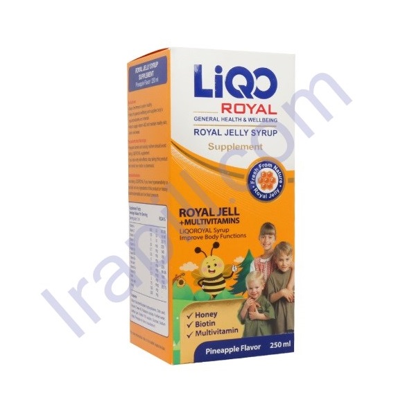 شربت لیکو رویال ژلی ابیان فارمد 250 میلی لیتر