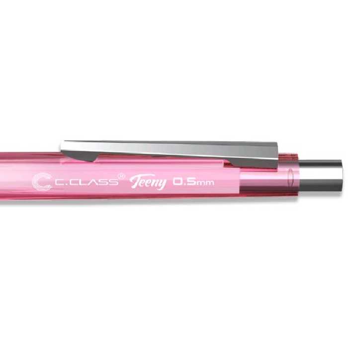 مداد مکانیکال (اتوکد) سی کلاس کره ای مدل Teeny سایز 0.5 یا 0.7 رنگ صورتی