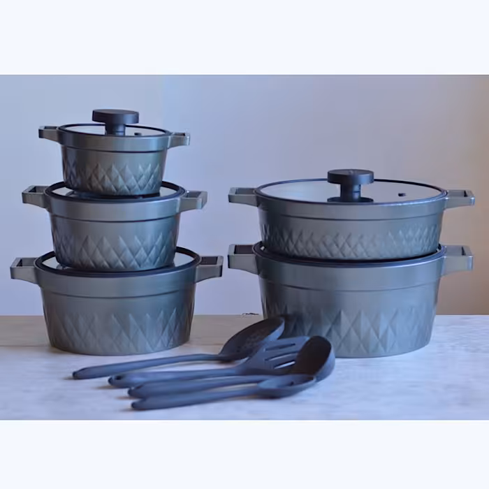 سرویس قابلمه 12 پارچه تیتانیوم بنتاتی