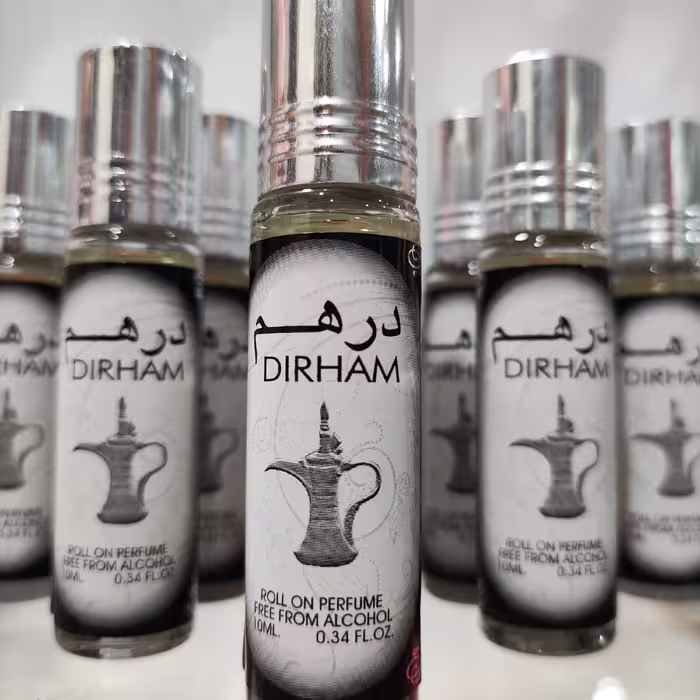 عطر عربی درهم برند ارض الزعفران ،10میل،ساخت کشور امارات 