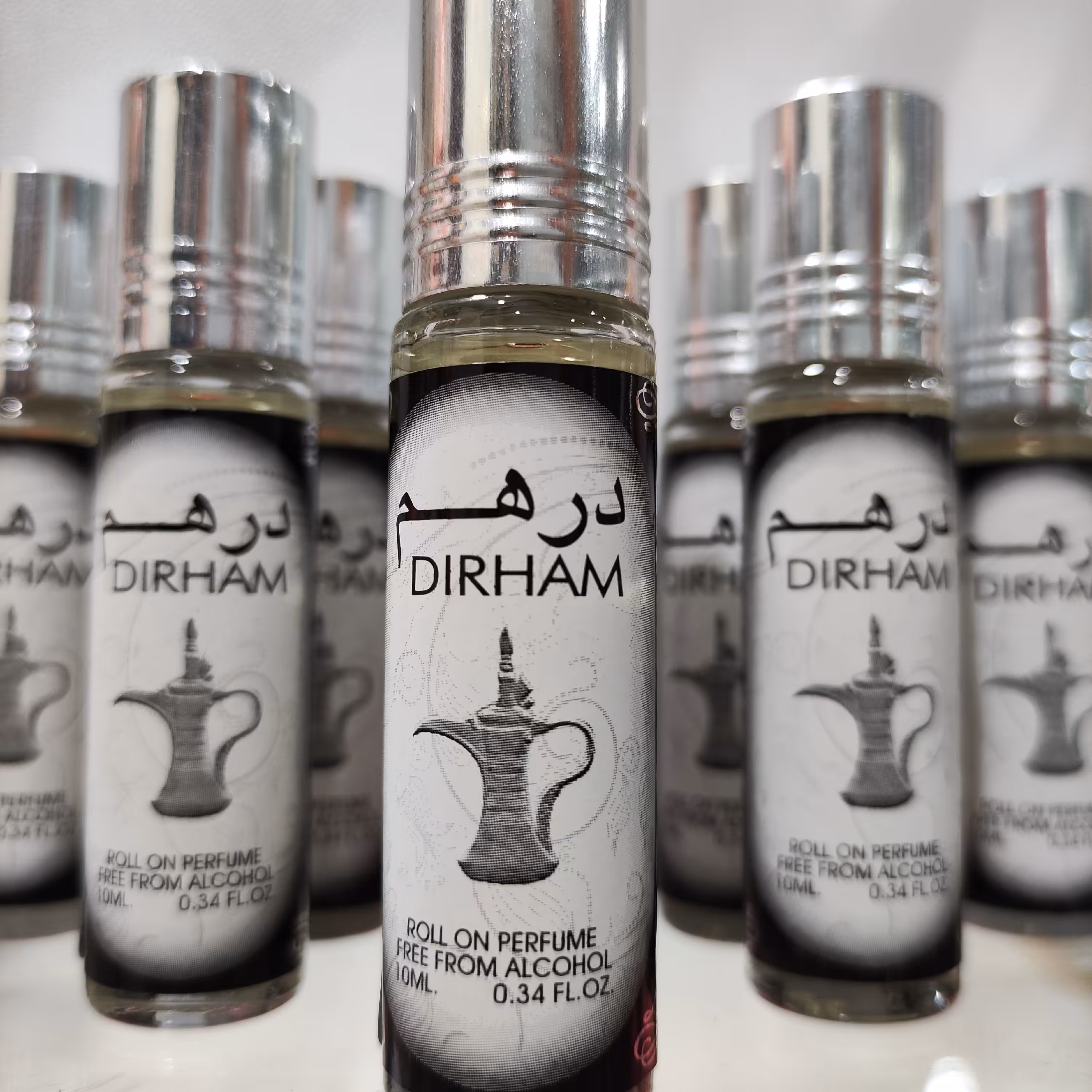 عطر عربی درهم برند ارض الزعفران ،10میل،ساخت کشور امارات 