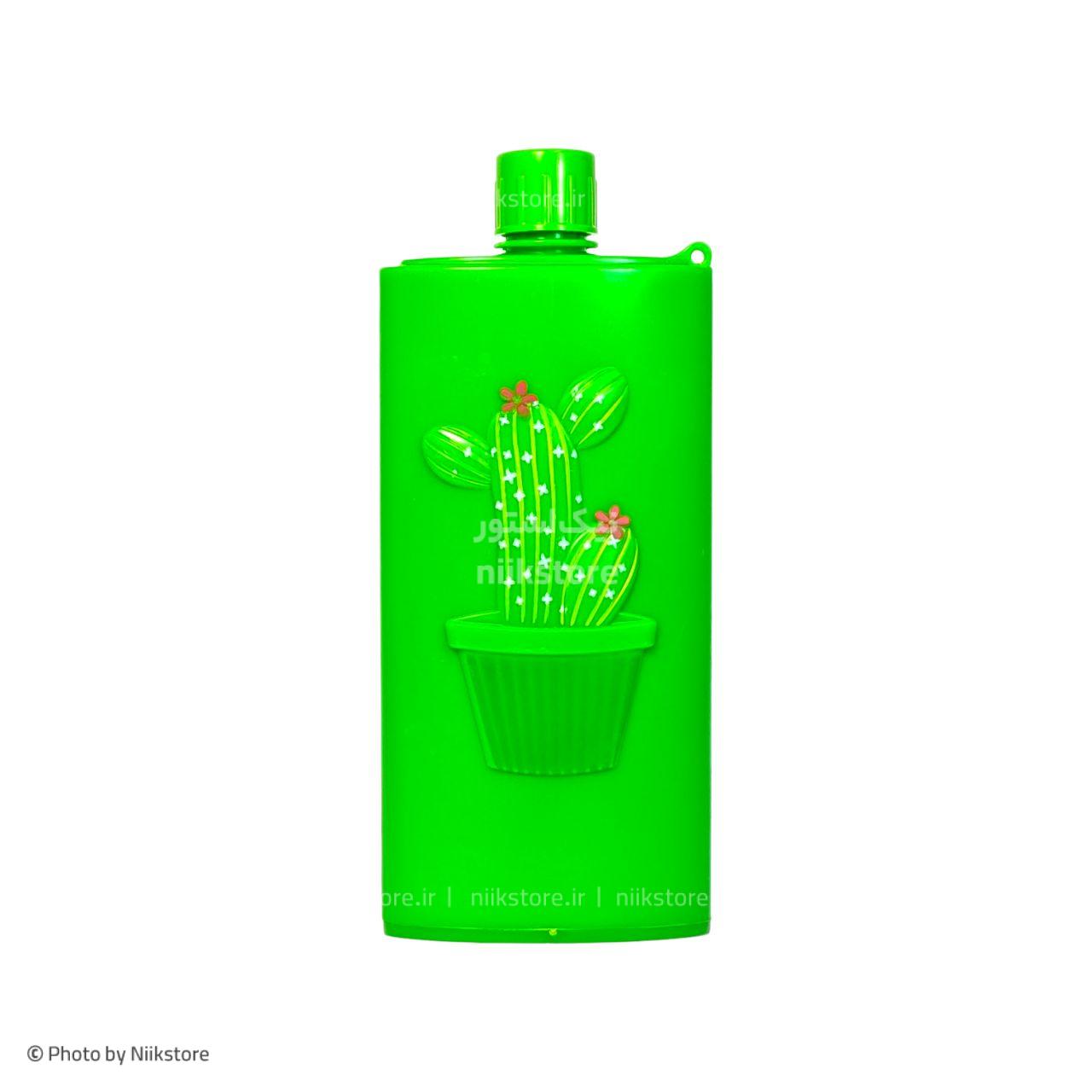 قمقمه کاکتوس خانه و مدرسهhome school cactus bottle