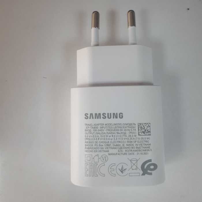 کلگی شارژ سامسونگ 25 وات تایپ سی