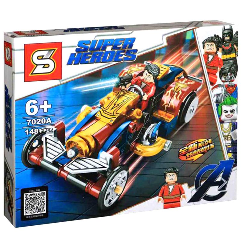لگو ماشین قهرمانان شزم کد 7020A