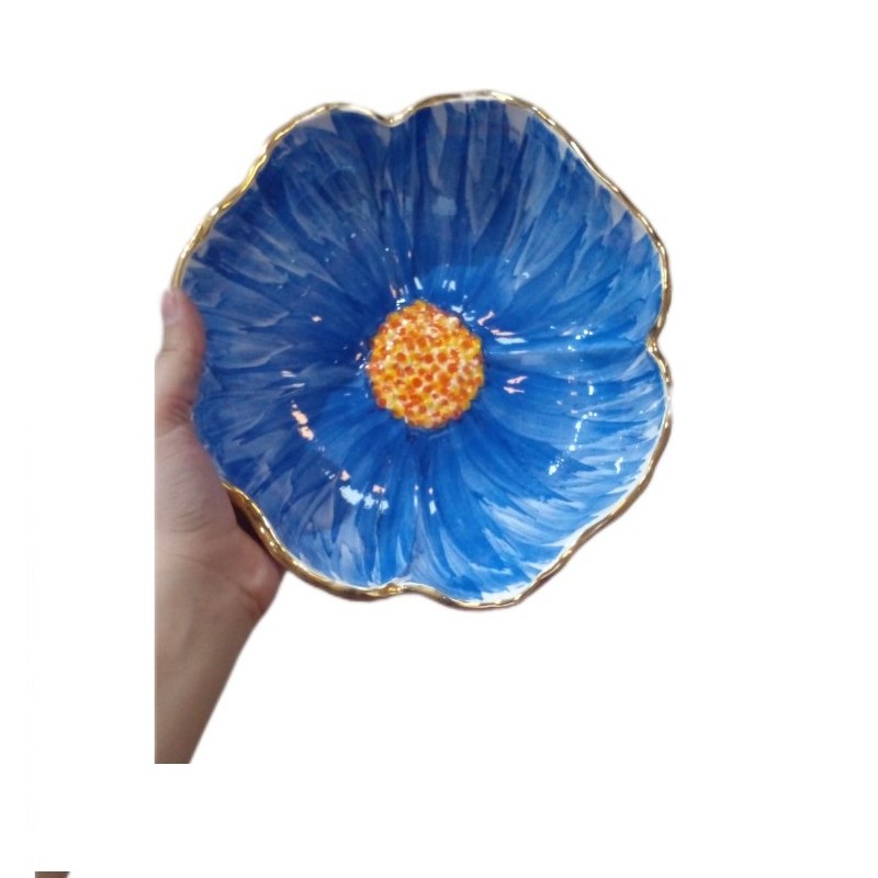 کاسه پذیرایی سرامیک مدرن مدل گل