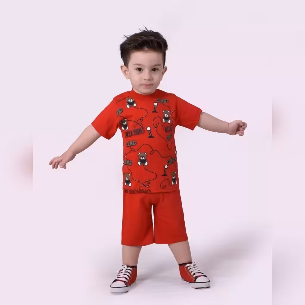 تیشرت شلوارک پسرانه 