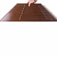 سنتور فرد مدل شاهان  3 مهر همراه با جعبه مضراب اچار چوب گردو سیم المانی ضمانت کتبی 2 ساله ارسال رایگان