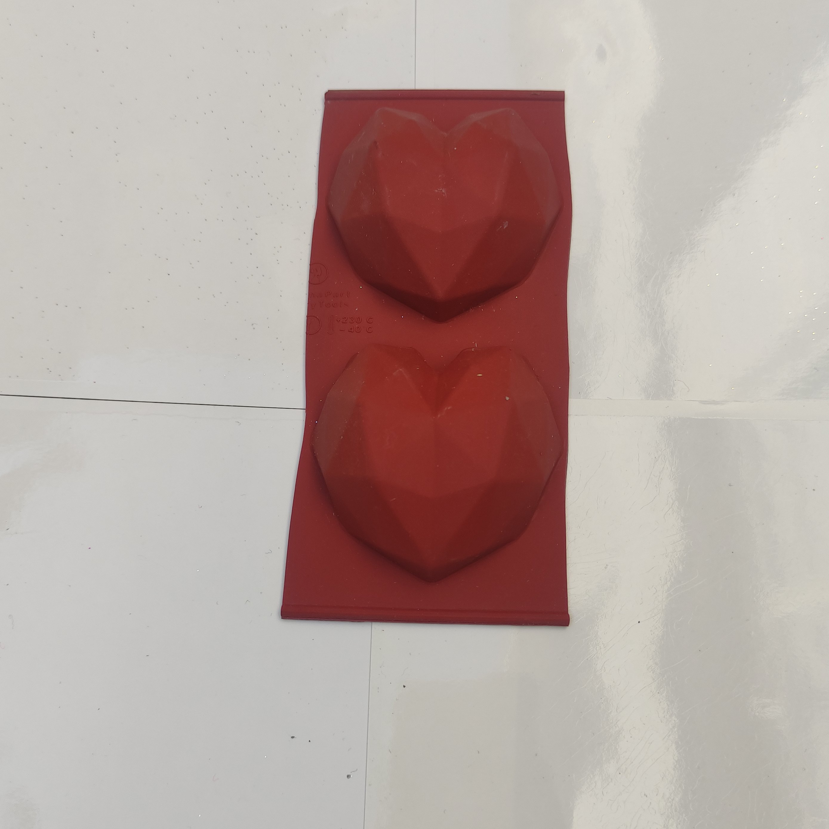 قلب الماسی دو عددی 7سانتژ