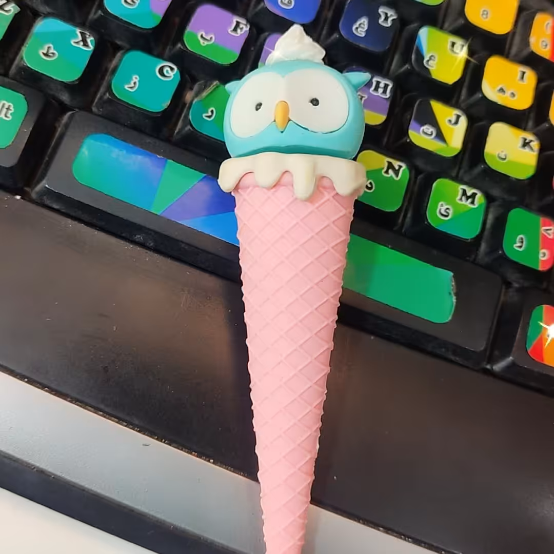 پاکن بزرگ بستنی طرح جغد 