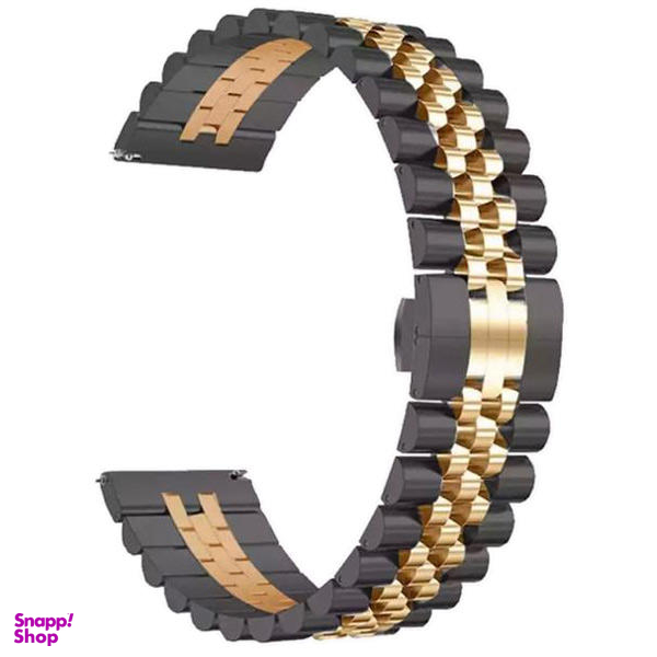 بند مدل 01-Longines مناسب ساعت Galaxy Watch Active / Active 2 40mm / Active 2 44mm / Gear S2 / Watch 3 size 41mm