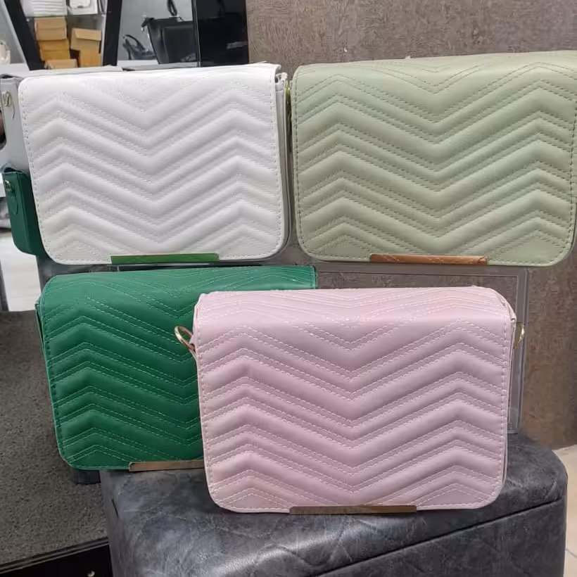 کیف دوشی دخترانه اسپرت اسپورت یاسی پسته ای 