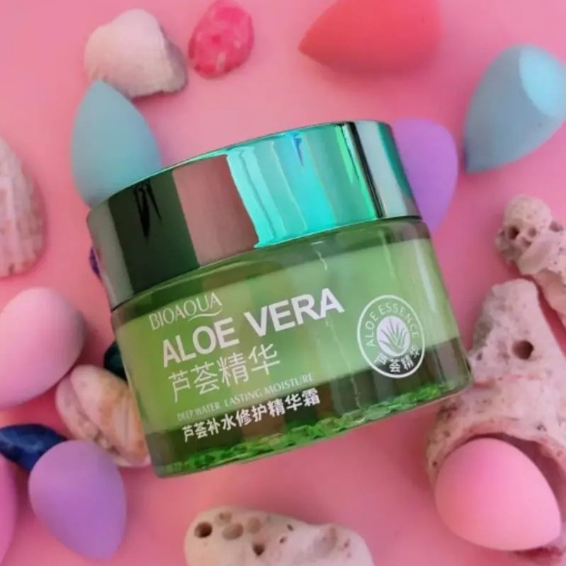 کرم کاسه ای مرطوب کننده آلوئه ورا بیواکوا آبرسان 50گرم 